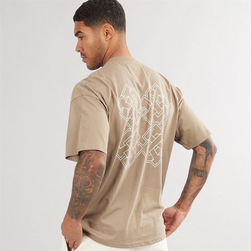 Avant Garde Mens Emblem T-Shirt Mink
