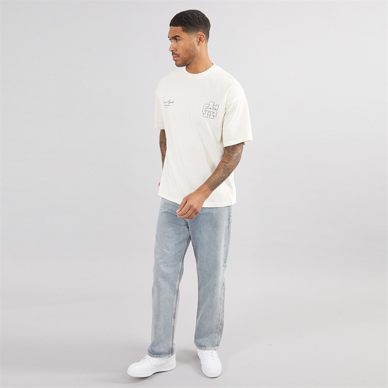 Avant Garde Mens Emblem T-Shirt Off White