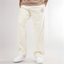 Avant Garde Mens Emblem Open Hem Joggers Off White