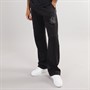 Avant Garde Mens Emblem Open Hem Joggers Black