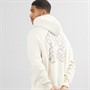 Avant Garde Mens Emblem Hoodie Off White