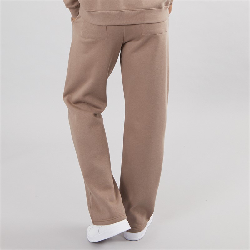 Avant Garde Mens Emblem Open Hem Joggers Mink