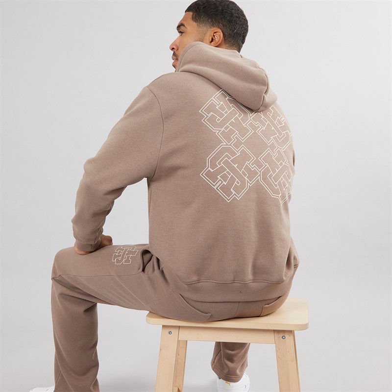 Mens Emblem Hoodie Mink - Size XL