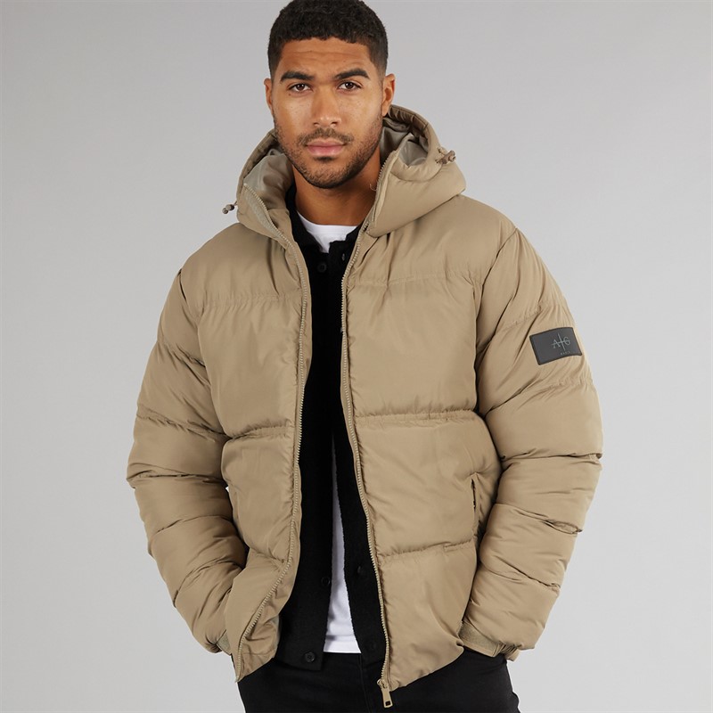 Avant Garde Herren Rawlins Stepp Jacke Nerz