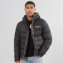 Avant Garde Mens Thor Puffer Jacket Black