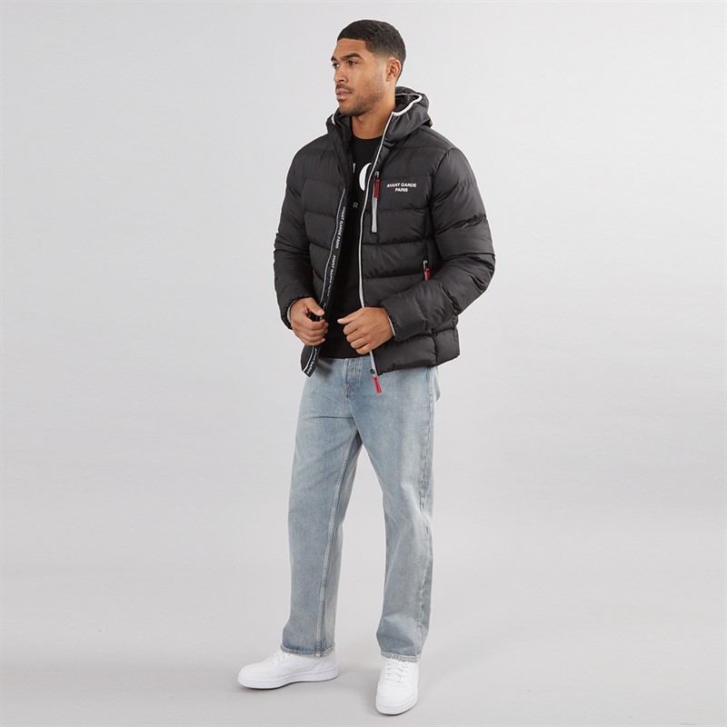 Avant Garde Herren Thor Steppjacke Schwarz