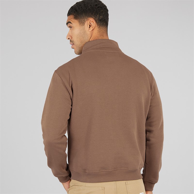 Avant Garde Mens Vespa 1/4 Zip Sweatshirt Mink