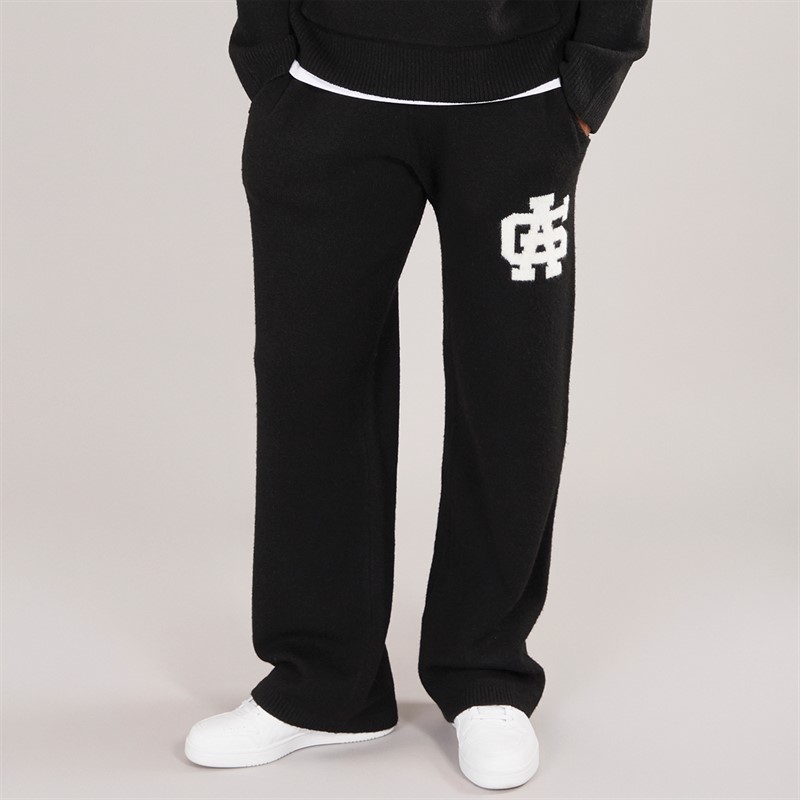 Avant Garde Mens AG Brushed Knit Joggers Black