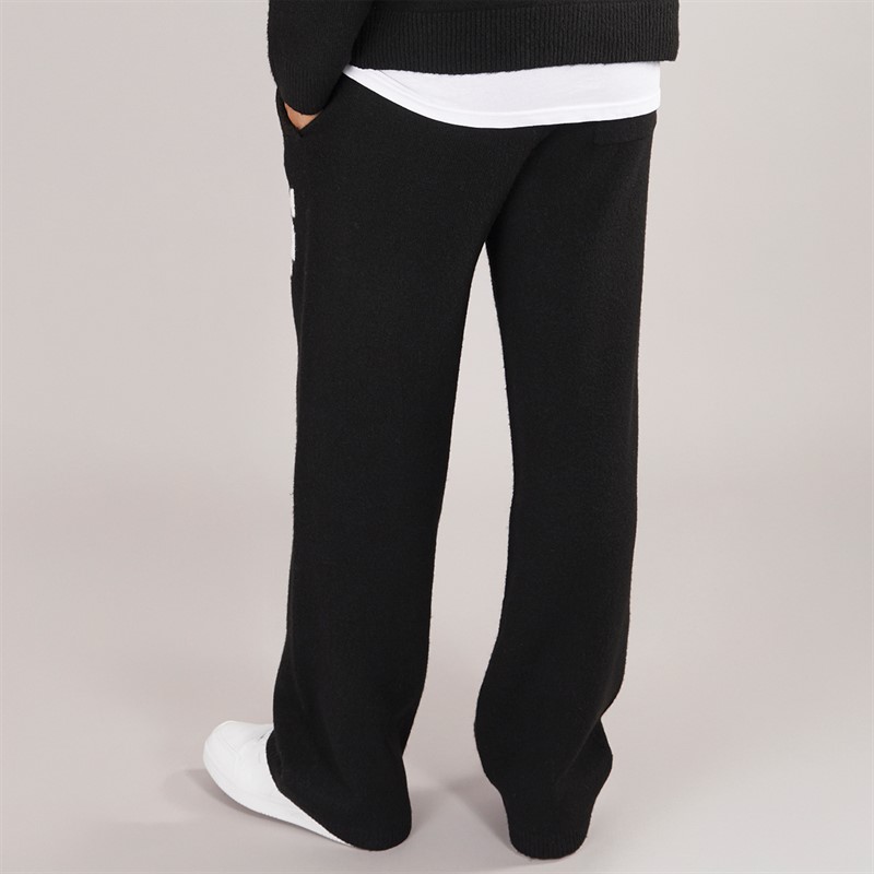 Avant Garde Mens AG Brushed Knit Joggers Black