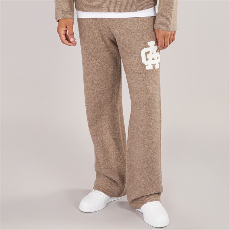 Mens AG Brushed Knit Joggers Mink - Size S