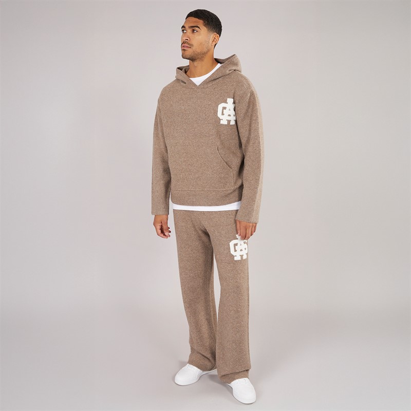 Avant Garde Mens AG Brushed Knit Joggers Mink