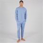 Avant Garde Mens Nikos Long Sleeve Top And Jog Pants Set Petrol