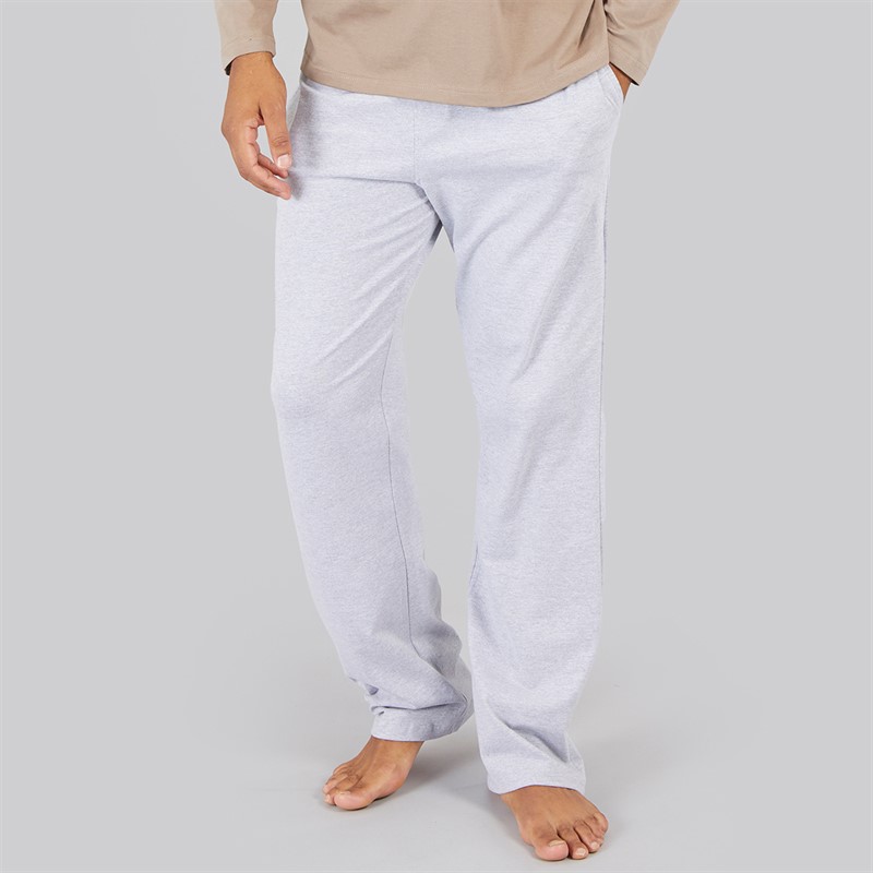 Avant Garde Mens Veiko Lounge Pants Light Grey Marl