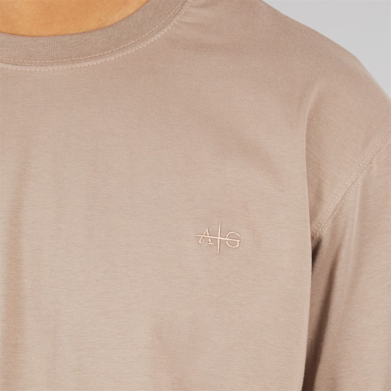 Avant Garde Mens Nikos Long Sleeve Top And Jog Pants Set Mink