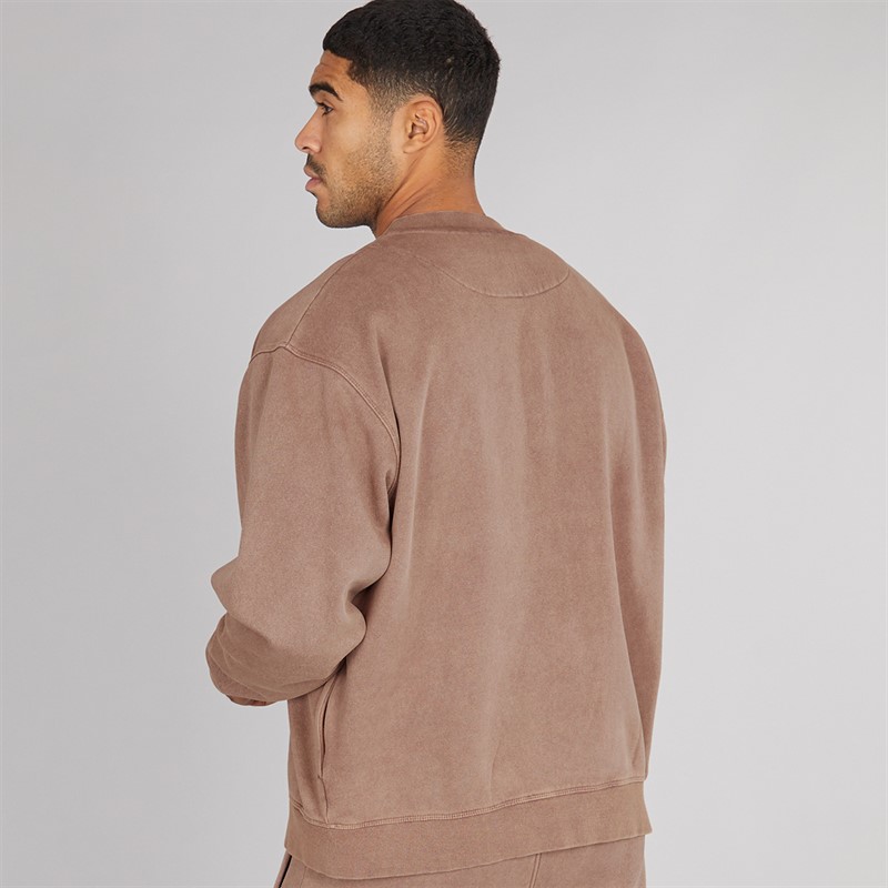 Avant Garde Mens Caster Bomber Jacket Washed Mink