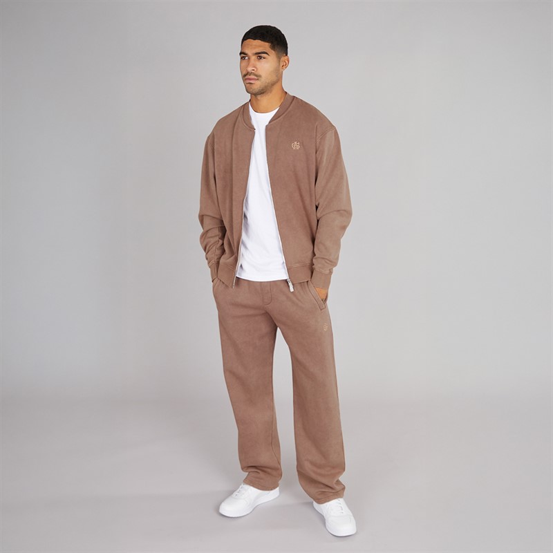 Avant Garde Mens Caster Bomber Jacket Washed Mink