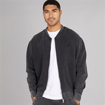 Avant Garde Mens Caster Bomber Jacket Washed Black