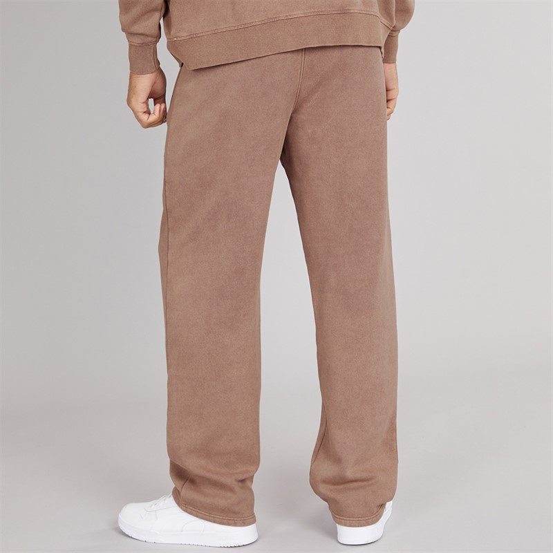 Avant Garde Mens Caster Straight Leg Joggers Washed Mink