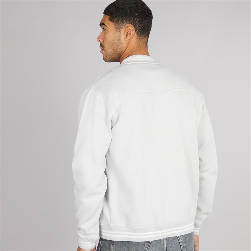 Avant Garde Mens Dickinson Bomber Jacket Light Grey