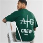 Avant Garde Mens Crew Neck T-Shirt Green