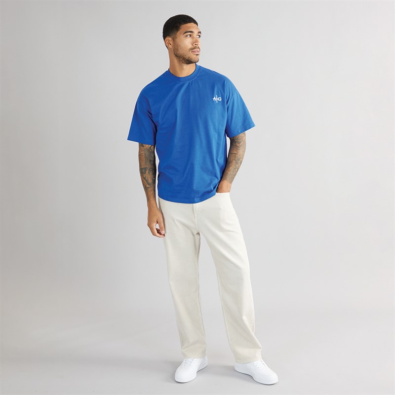 Avant Garde Mens Crew Neck T-Shirt Royal Blue