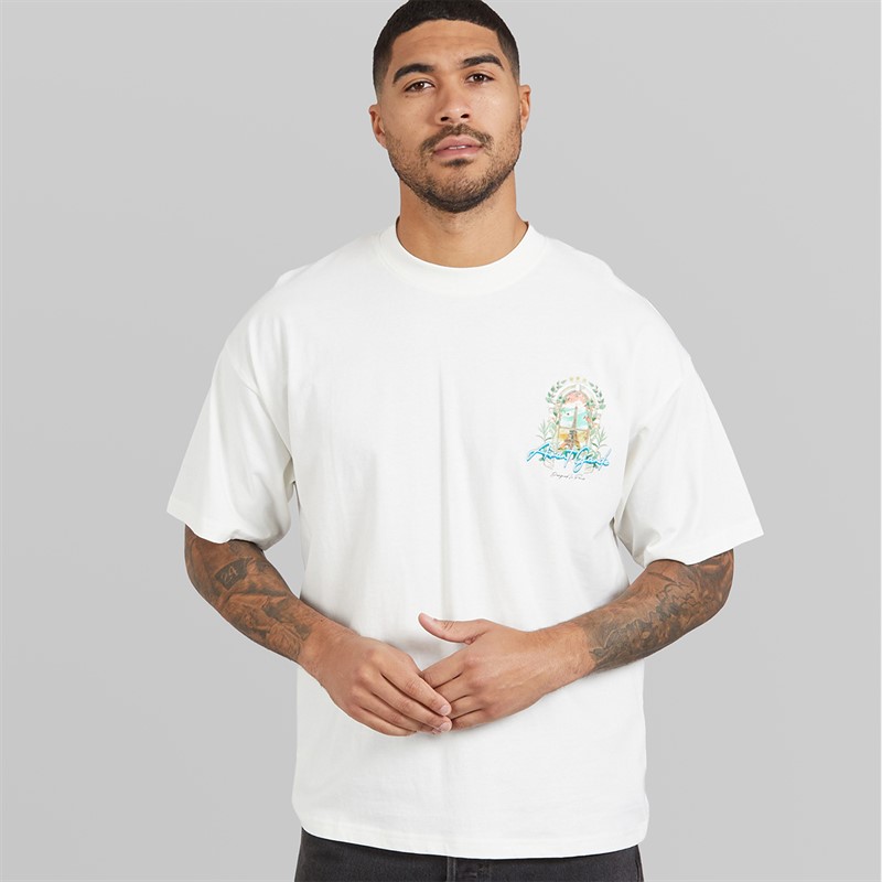 Avant Garde Mens Windows T-Shirt Off White