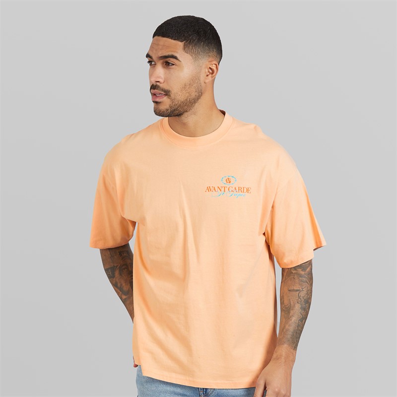 Avant Garde Mens Terrain T-Shirt Peach