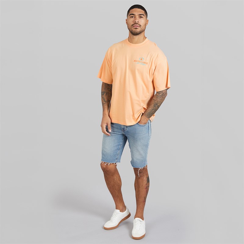 Avant Garde Mens Terrain T-Shirt Peach