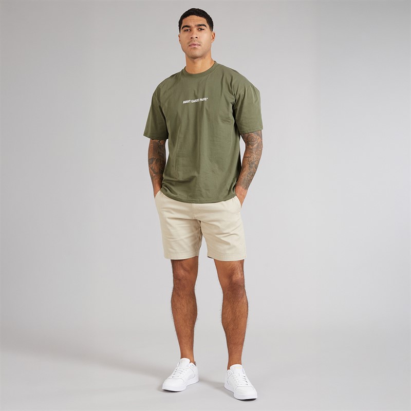 Avant Garde Mens Lowell T-Shirt Khaki