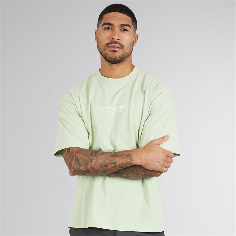 Avant Garde Herren Scape T-Shirt Seagrass