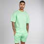 Avant Garde Herren Kreativ T Shirt Und Shorts Set Spearmint
