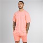 Avant Garde Herren Kreativ T Shirt Und Shorts Set Coral