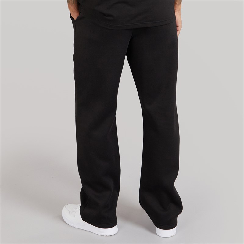 Avant Garde Mens Lowell Open Hem Joggers Black