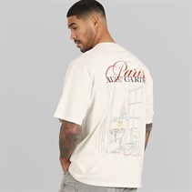 Avant Garde Mens Underline T-Shirt Off White