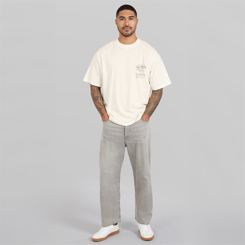 Avant Garde Mens Underline T-Shirt Off White