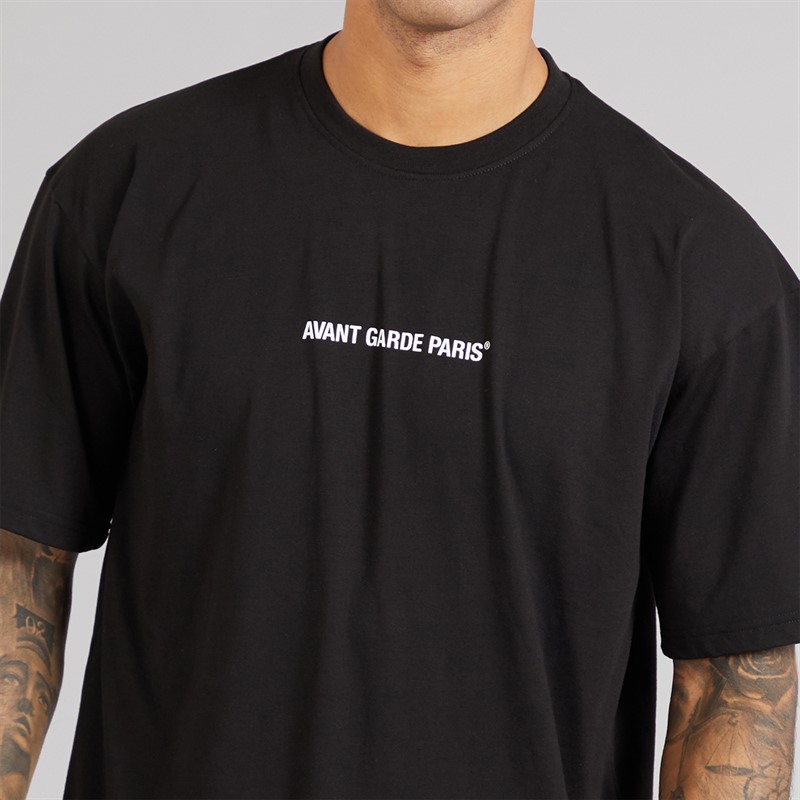 Avant Garde Mens Lowell T-Shirt Black