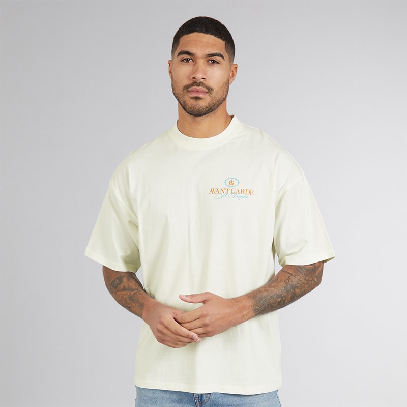 Avant Garde Mens Terrain T-Shirt Off White