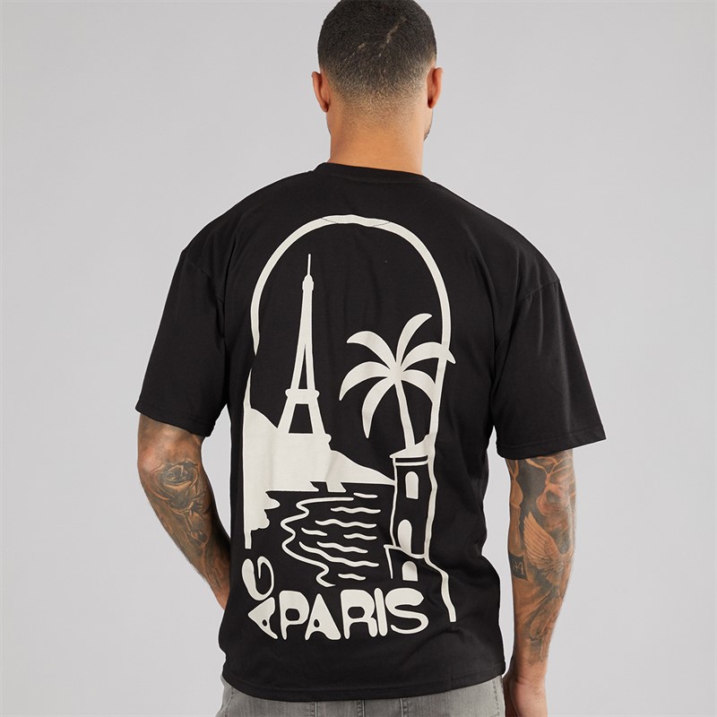 Avant Garde Mens Scene T-Shirt Black