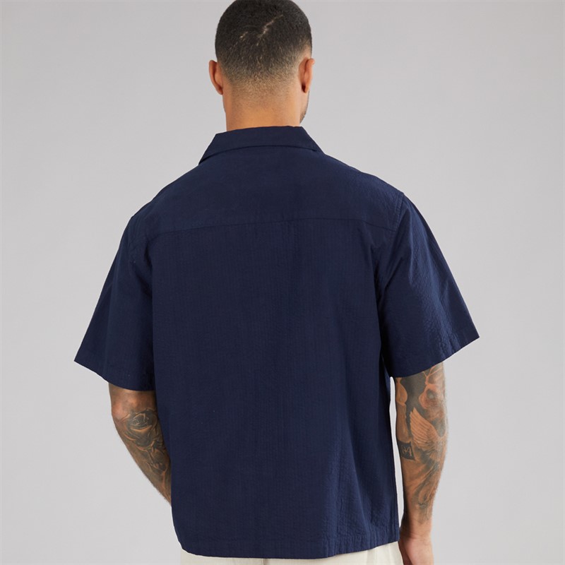 Avant Garde Mens Mario Shirt Navy