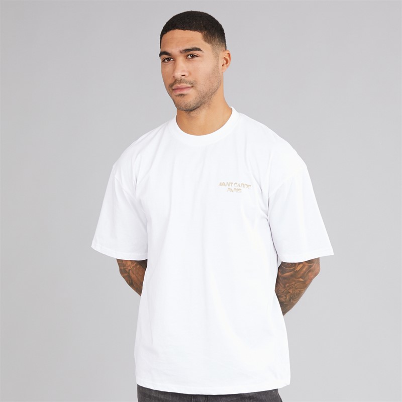 Avant Garde Mens Scene T-Shirt White