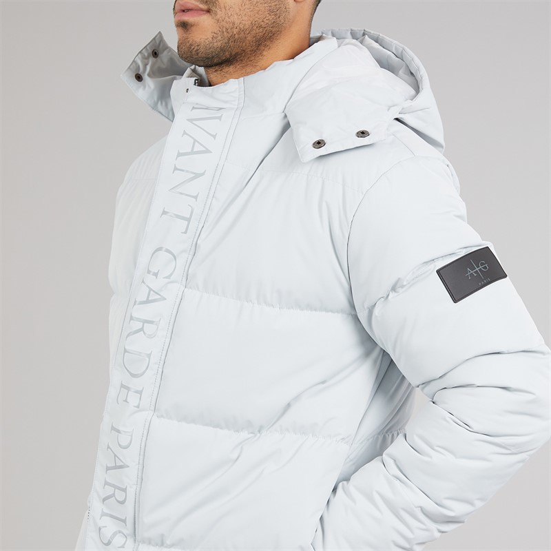 Avant Garde Mens Pyron Puffer Jacket Frost Grey