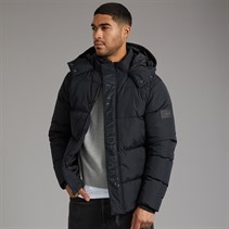 Avant Garde Mens Pyron Puffer Jacket Black