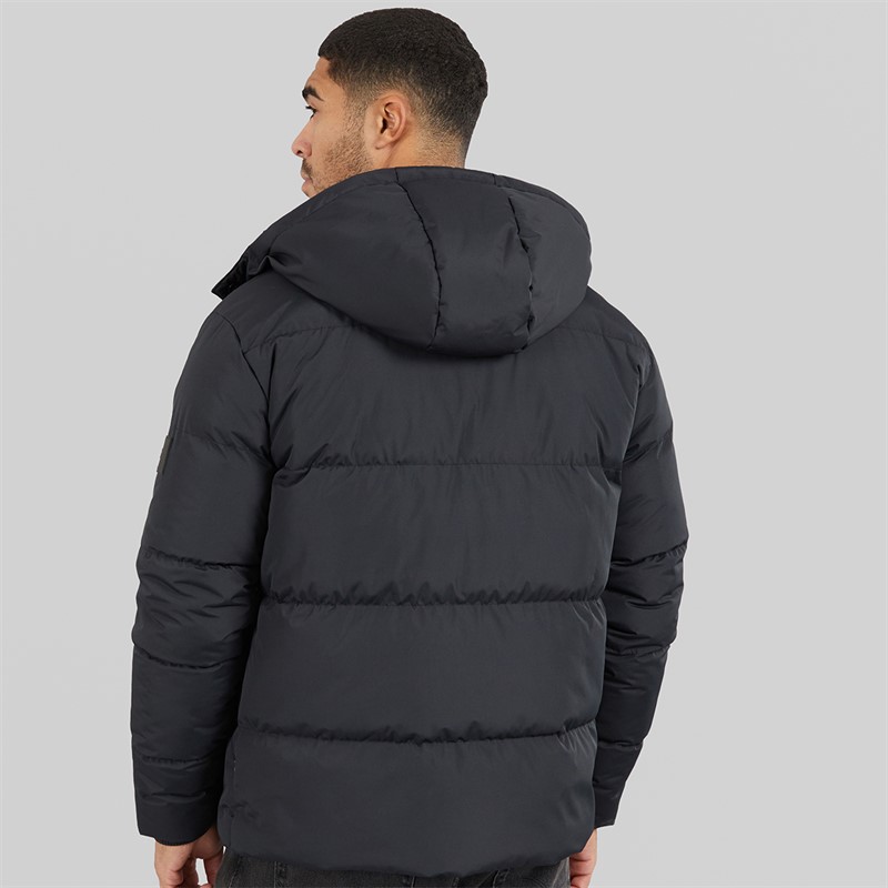 Avant Garde Mens Pyron Puffer Jacket Black