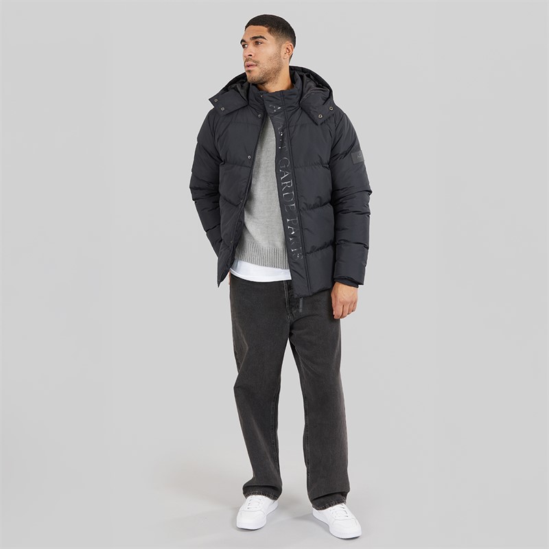 Avant Garde Mens Pyron Puffer Jacket Black
