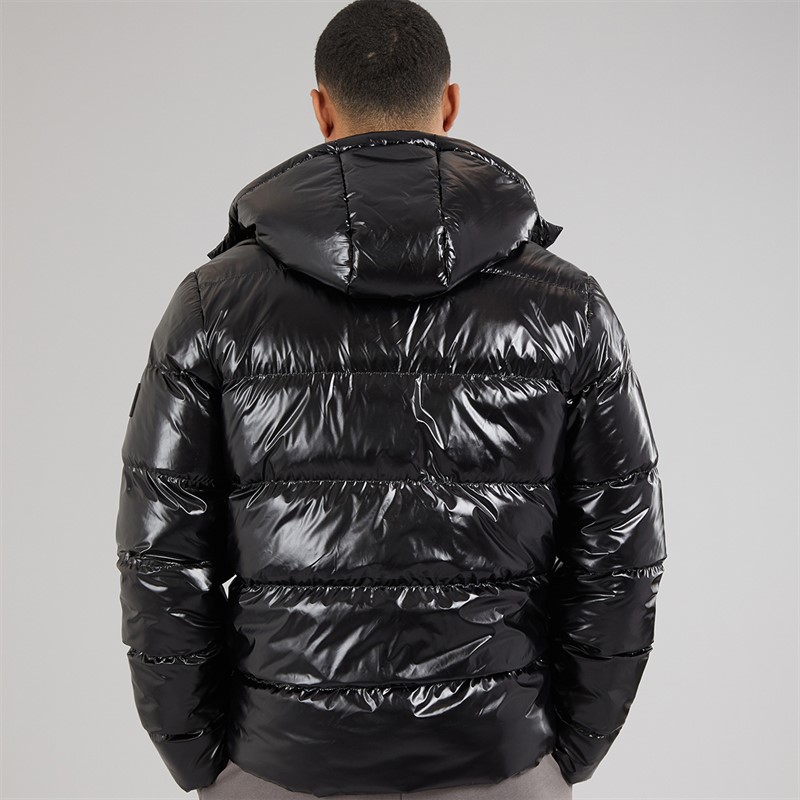 Avant Garde Mens Ecer Puffer Jacket Black