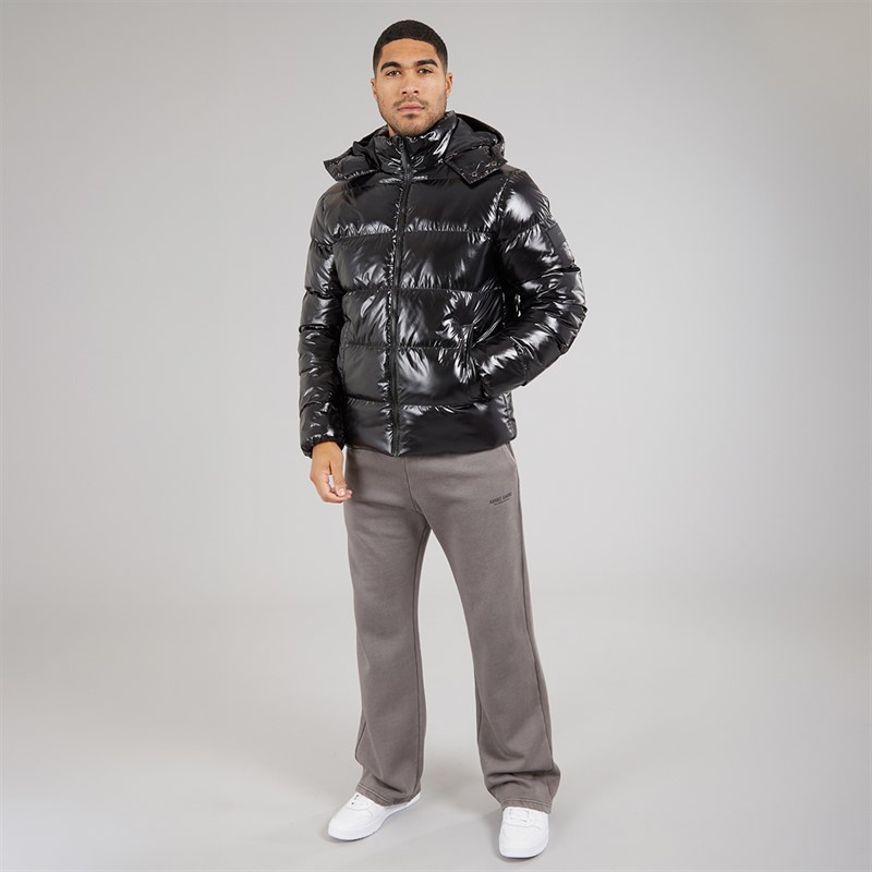 Avant Garde Mens Ecer Puffer Jacket Black