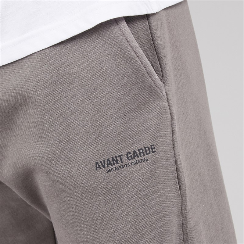 Avant Garde Mens Creatives Open Hem Joggers Steel