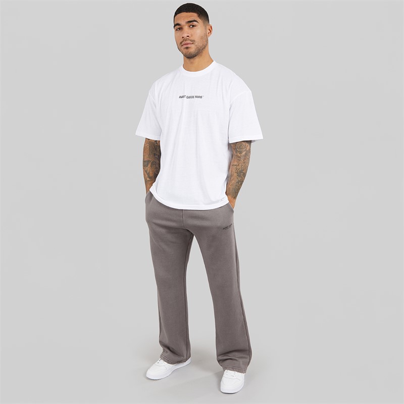 Avant Garde Mens Creatives Open Hem Joggers Steel