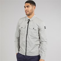 Avant Garde Mens Arden Overshirt Ice Grey