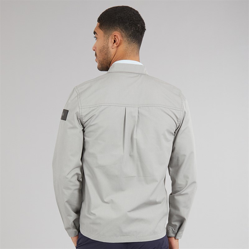 Avant Garde Mens Arden Overshirt Ice Grey